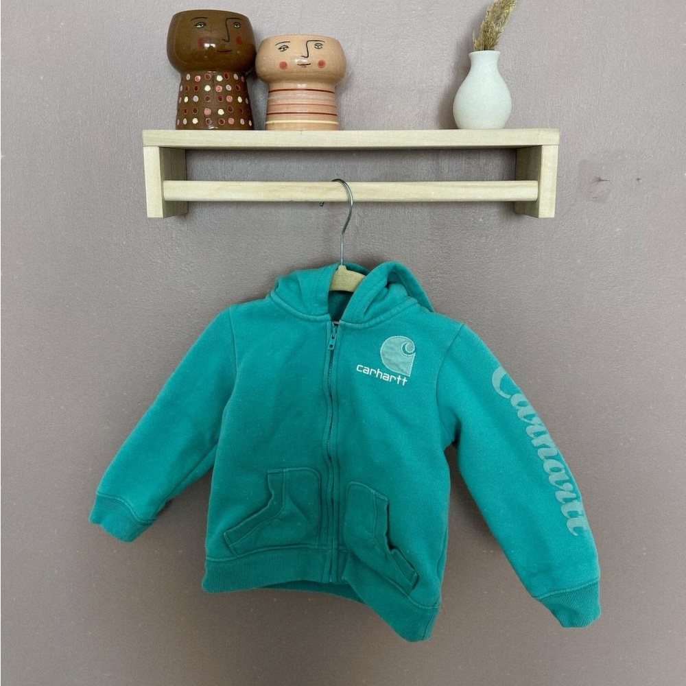 Girls Carhartt blue jacket